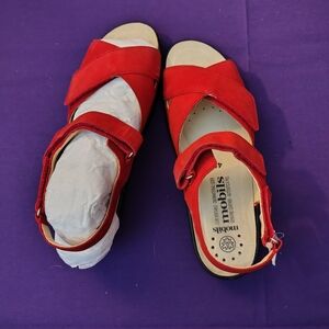 Mephisto Red Women's Sandals